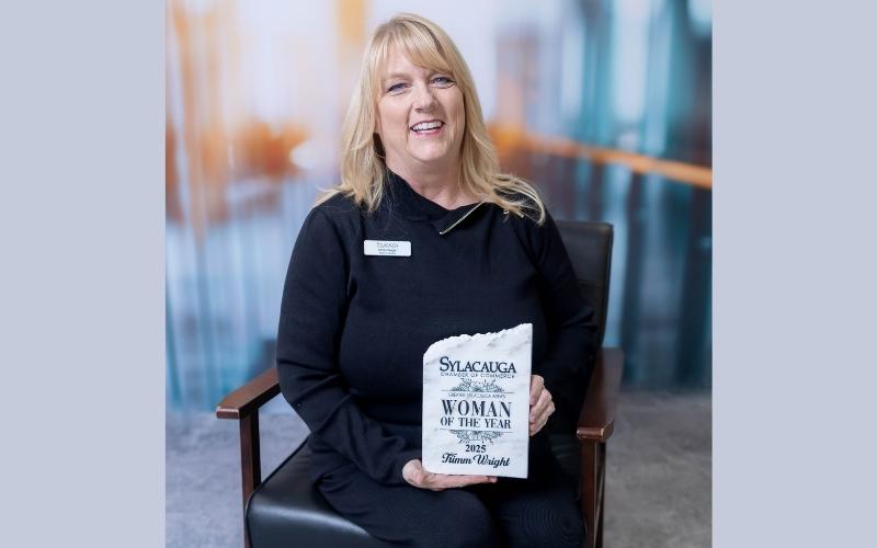 Kimm Wright named 2025 Sylacauga Area Woman of the Year