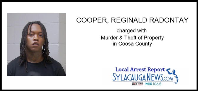 Montgomery man charged with murder and robbery in Coosa County