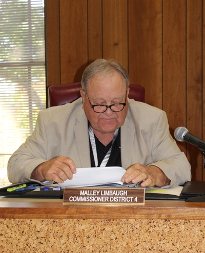 The Talladega County Commission seats Malley Limbaugh as its new Chairman