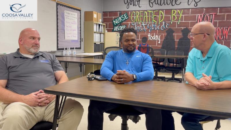 [WATCH] Coosa Valley Medical Center One-on-One with Coosa Central’s Daniel Flowers & Dr. Andy Watson – Luverne (Round 1) preview
