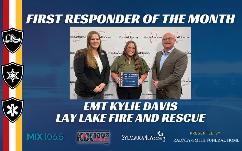[WATCH] First Responder of the Month (November 2025) – Kylie Davis