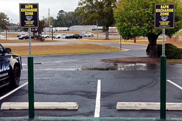 Childersburg has established a “Safe Exchange” Zone at Police/Judicial Building on Highway 280