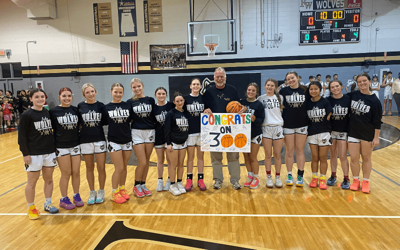 Fayetteville girls basketball head coach Al Barnett reaches coaching milestone