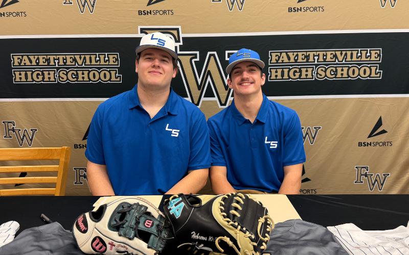 [WATCH] Fayetteville High School duo Cantrell and Jones sign to play baseball at Lawson State