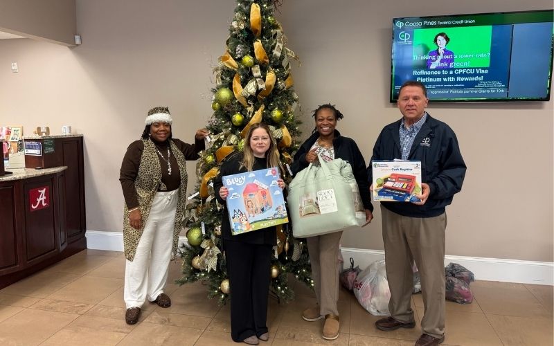 Coosa Pines Federal Credit Union launches annual Giving Tree for foster children