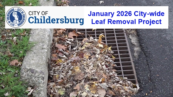 Childersburg schedules roadside leaf pick-up starting next week