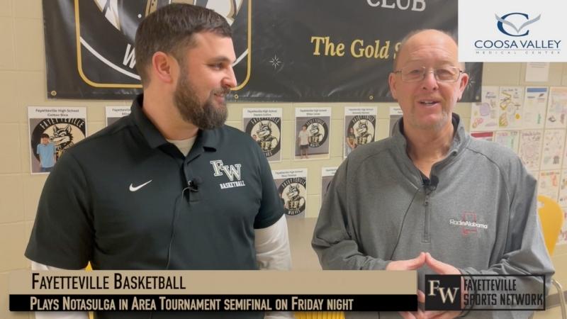 [WATCH] Coosa Valley Medical Center One-on-One with Fayetteville’s Matt Moore – Notasulga (Area Tournament) preview