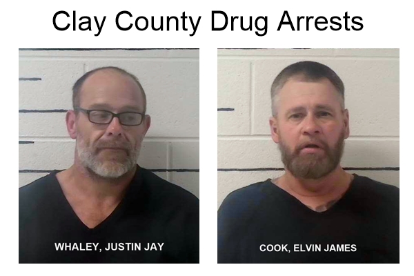 Multi-Agency narcotics operation nets two arrests in Clay County