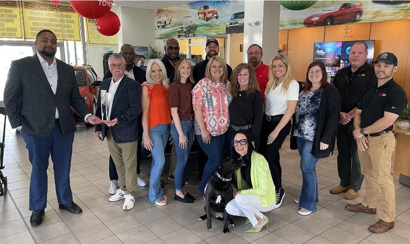 Toyota of Sylacauga earns SET Elite Award, ranks among region’s top dealerships