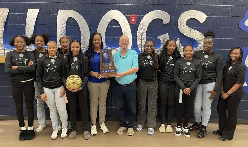 [WATCH] Hear from Coach Rebecca Williams after Winterboro’s Class 1A state championship in girls basketball