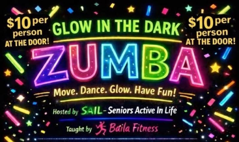 Glow-in-the-Dark Zumba event set for Thursday, March 26 in Childersburg