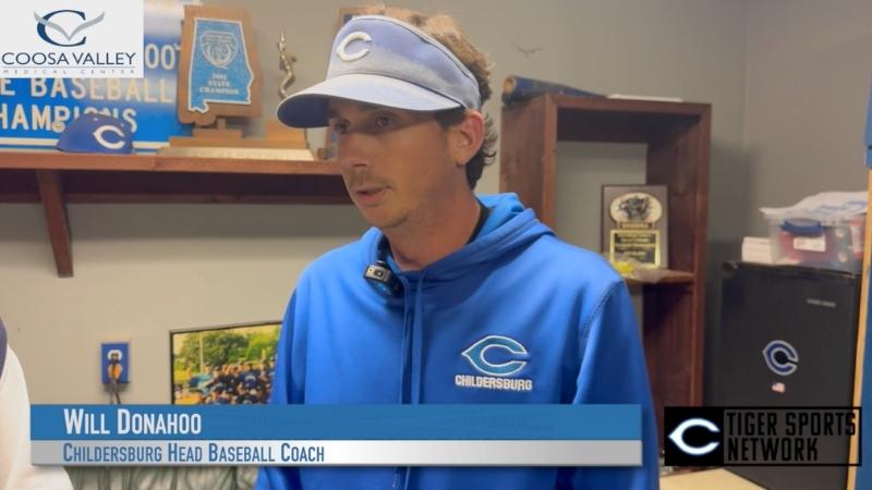 [WATCH] Coosa Valley Medical Center One-on-One with Childersburg’s Will Donahoo – B.B. Comer, Fayetteville, & Spring Break Tournament preview