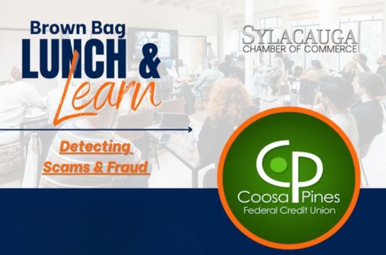 Sylacauga Chamber of Commerce to host Brown Bag Lunch & Learn concerning scam, fraud prevention on Tuesday, March 31