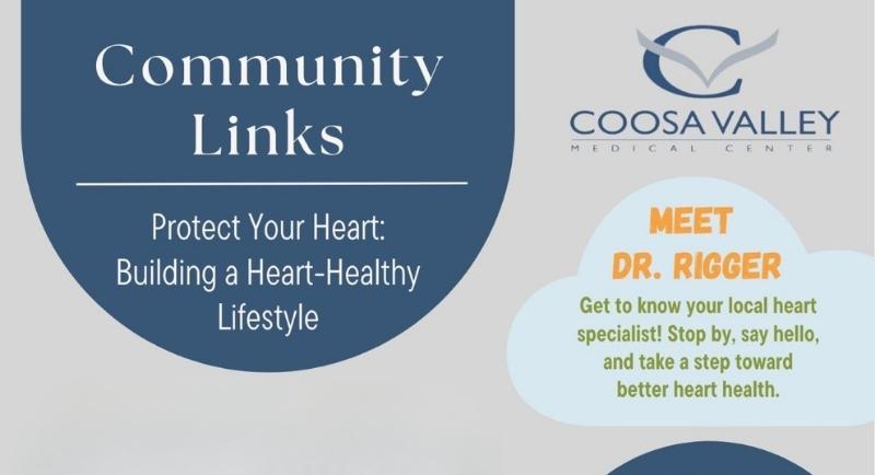 Coosa Valley Medical Center to host “Protect Your Heart” Community Links event on Monday, April 6