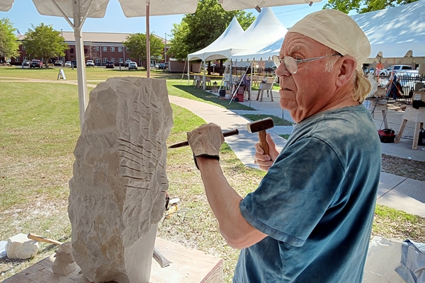 A truly special feature of Sylacauga’s annual Magic of Marble Festival is the visiting artist from Italy