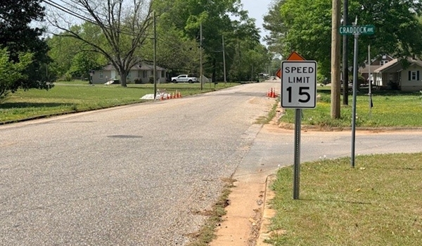 SPD Issues a temporary speed limit reduction on W. Park Street