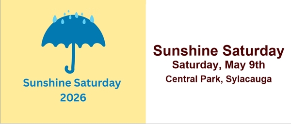 Sunshine Saturday returns to Sylacauga’s Central Park this weekend
