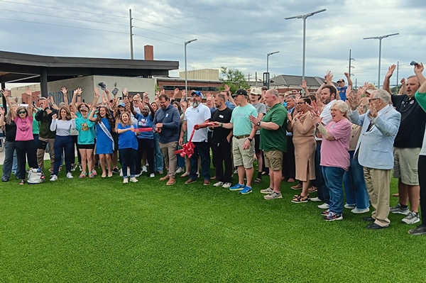 Sylacauga Parks and Recreation opens Courtside Park with a ribbon-cutting ceremony