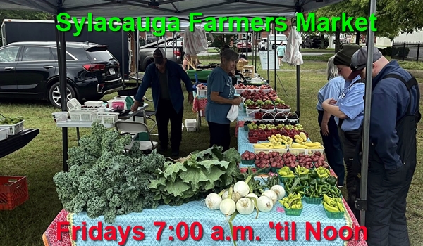 The 2026 season opens for the Sylacauga Farmers Market