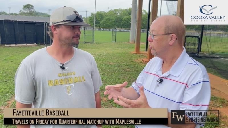 [WATCH] Coosa Valley Medical Center One-on-One with Fayetteville’s Matt Collier – Maplesville (Quarterfinals) preview