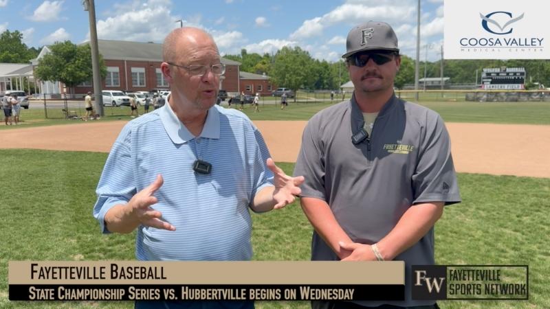 [WATCH] Coosa Valley Medical Center One-on-One with Fayetteville’s Matt Collier – Hubbertville (Championship Series) preview