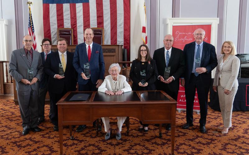 Pursell honored by Gov. Kay Ivey with Alabama Trade Excellence Award