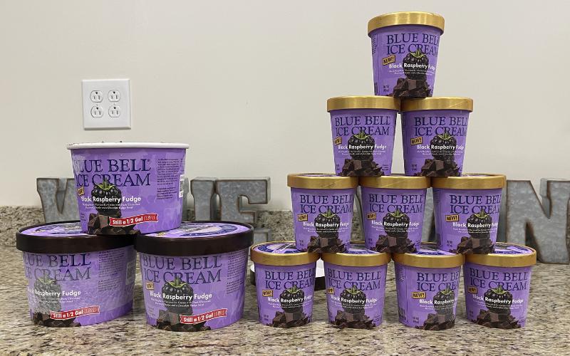 [WATCH] Blue Bell unveils new Black Raspberry Fudge flavor for limited time