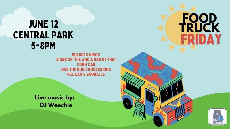 Food Truck Friday returns to Sylacauga’s Central Park on June 12