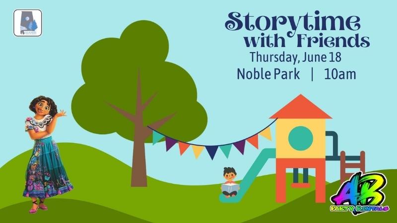 Story Time with Mirabel coming to Sylacauga’s Noble Park on Thursday, June 18