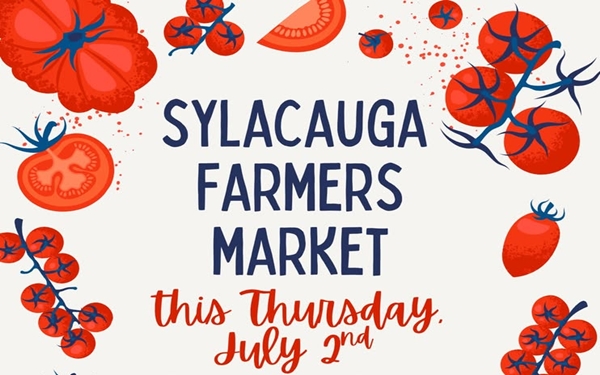 Sylacauga Farmers Market moves to Thursday ahead of Fourth of July weekend