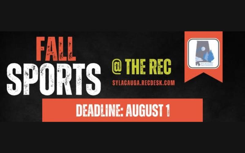 Registration underway for Sylacauga Parks and Rec’s fall youth sports programs