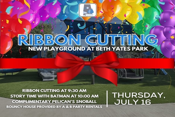 Sylacauga Parks & Recreation to host Ribbon Cutting for New Playground at Beth Yates Park