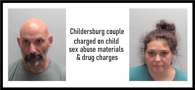 Childersburg couple faces child sexual abuse material charges following earlier drug arrests