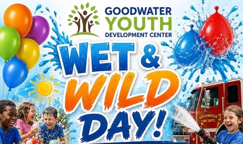 Goodwater Youth Development Center to host Wet and Wild Day on Friday, July 10