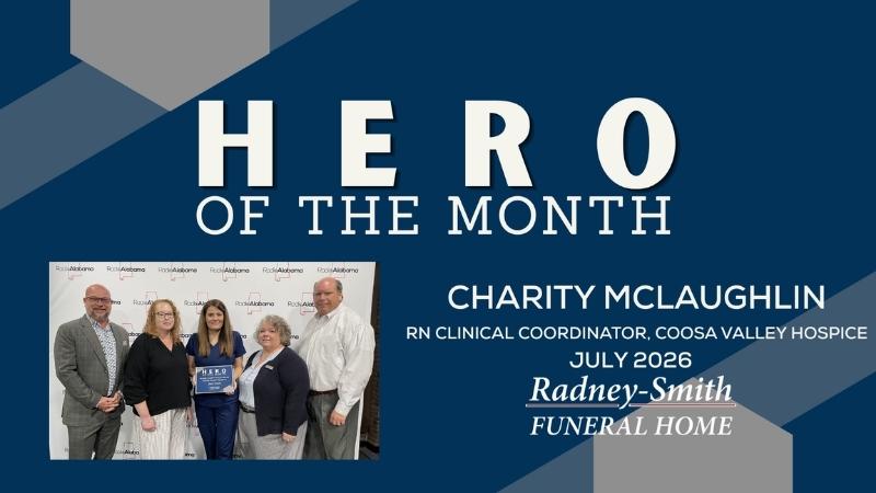 [WATCH] Hero of the Month (July 2026) – RN Clinical Coordinator Charity McLaughlin