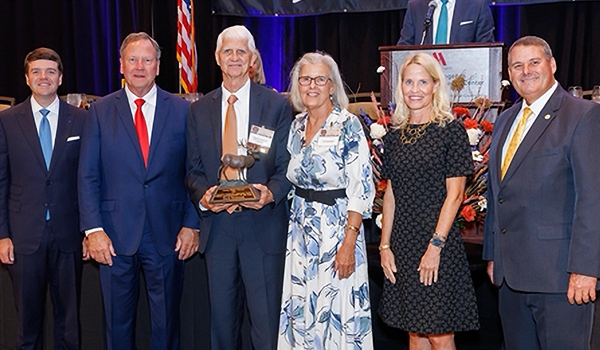 David and Jan Farnsworth awarded Forest Conservationist of the Year by the Alabama Wildlife Federation