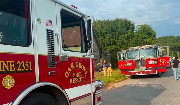Oak Grove, Sylacauga fire units conducting controlled burn
