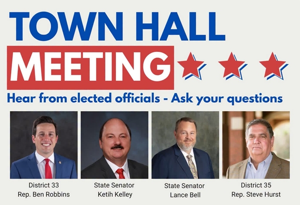 Talladega County legislators to discuss state issues at Wednesday, Sept. 2 chamber event