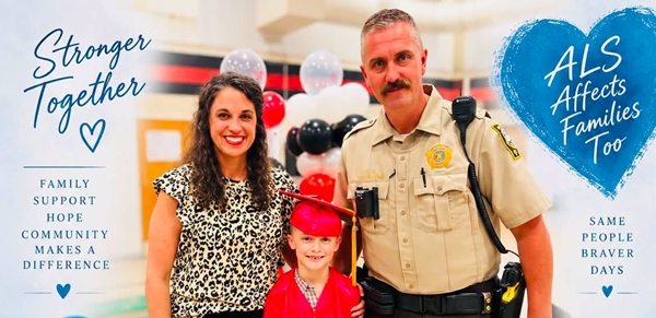 Fundraiser taking place to help retired officer Matt Abrams with ALS-related home modifications