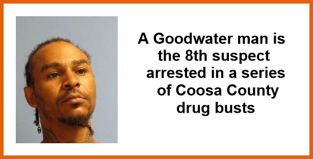 Another Goodwater man arrested in ongoing Coosa County narcotics investigation