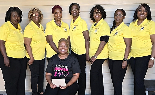 Magnolia Chapter #59 OES PHA Of Sylacauga Honors Breast Cancer Awareness Month