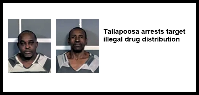Two arrested in separate drug investigations in Tallapoosa County