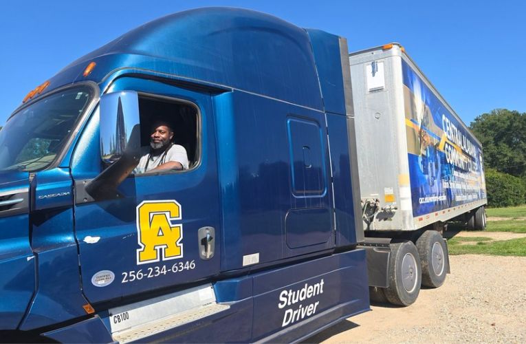 Central Alabama Community College graduate earns CDL, overcomes barriers to truck driving career