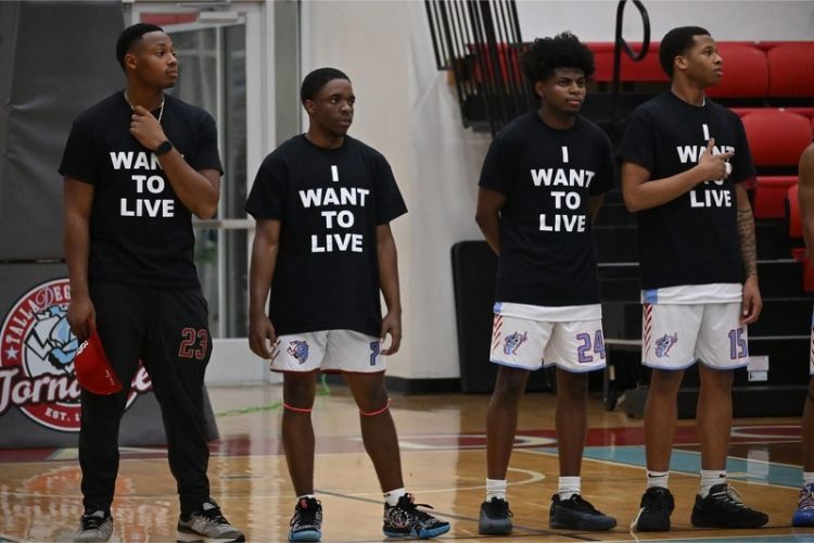 Talladega College athletes promote gun violence prevention with ‘I WANT TO LIVE’ campaign