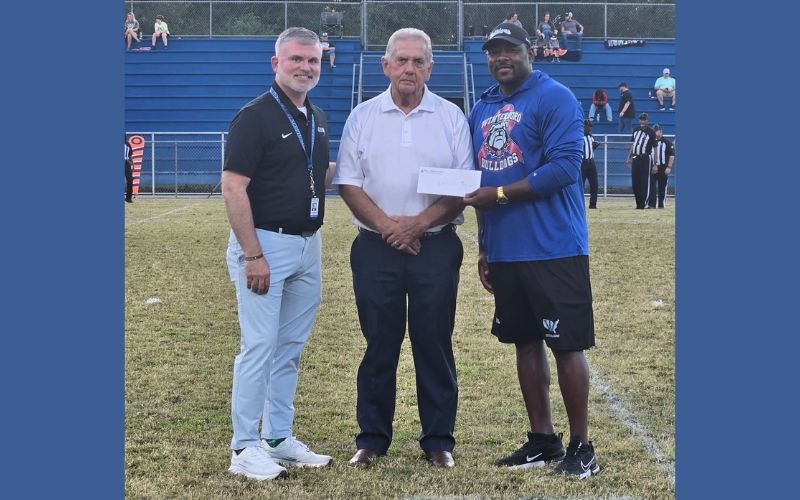 Rep. Steve Hurst donates $10,000 to Winterboro High School football program