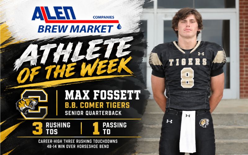 Allen Brew Market Athlete of the Week – Max Fossett