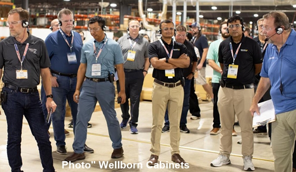 Wellborn Cabinet hosts more than 250 industry professionals for Kitchen Cabinet Manufacturers Association plant tour